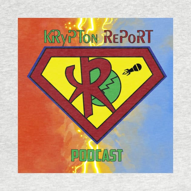 Old logo new back ground by Krypton Report Podcast 